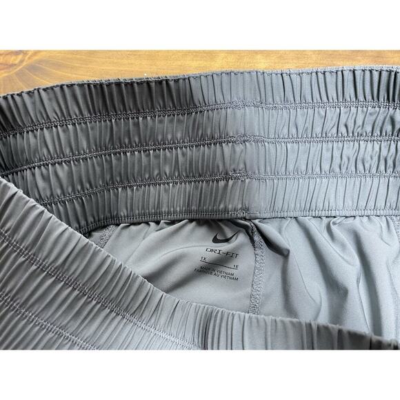 Nike Women’s Dri-FIT One Ultra High-Waisted Pants Size 1X Smoke Gray - Picture 6 of 12